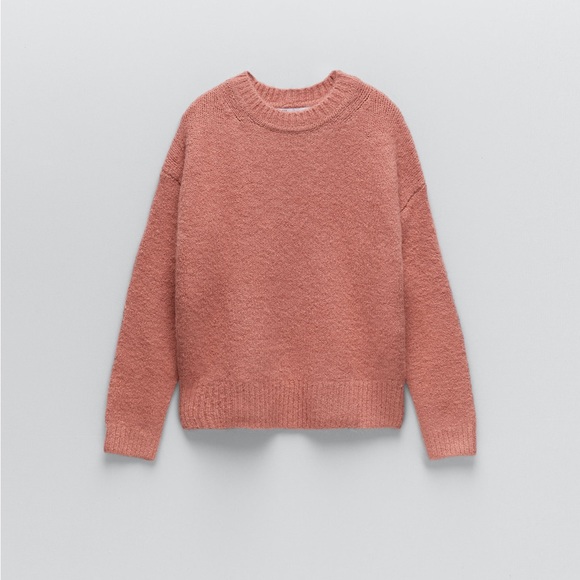 Zara STRAIGHT KNIT SWEATER - Picture 3 of 10